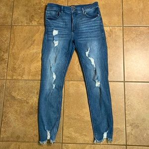 Express Denim Perfect Hi-rise Legging